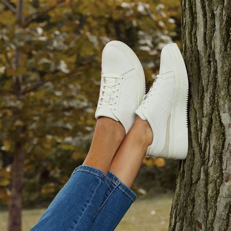 dr scholl's white platform sneakers.